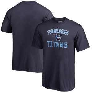 Youth Tennessee Titans NFL Pro Line by Fanatics Branded Navy Victory Arch T-Shirt
